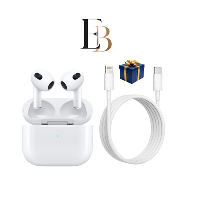 Pack Air Pods PRO 3 & Cable Lightning 1m